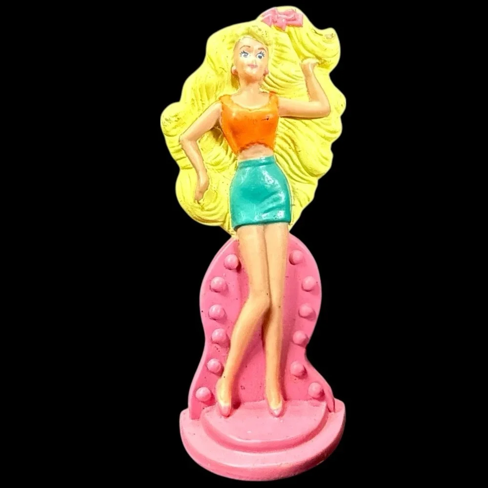 Vintage 1992 Barbie McDonald's Happy Meal Cake Toppers Set of‎ 4